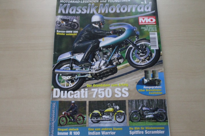 Deckblatt MO Klassik Motorrad (01/2008)
